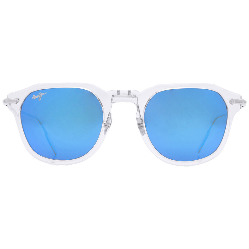 Maui Jim Alika Blue Hawaii Geometric Unisex Sunglasses B837-05 49