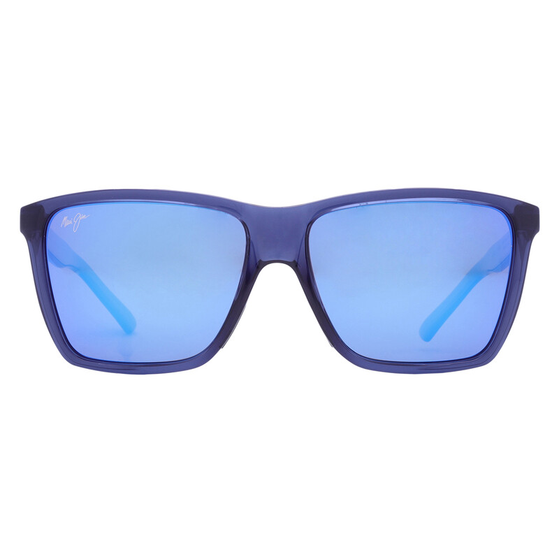 Maui Jim Cruzem Blue Hawaii Rectangular Unisex Sunglasses B864-03