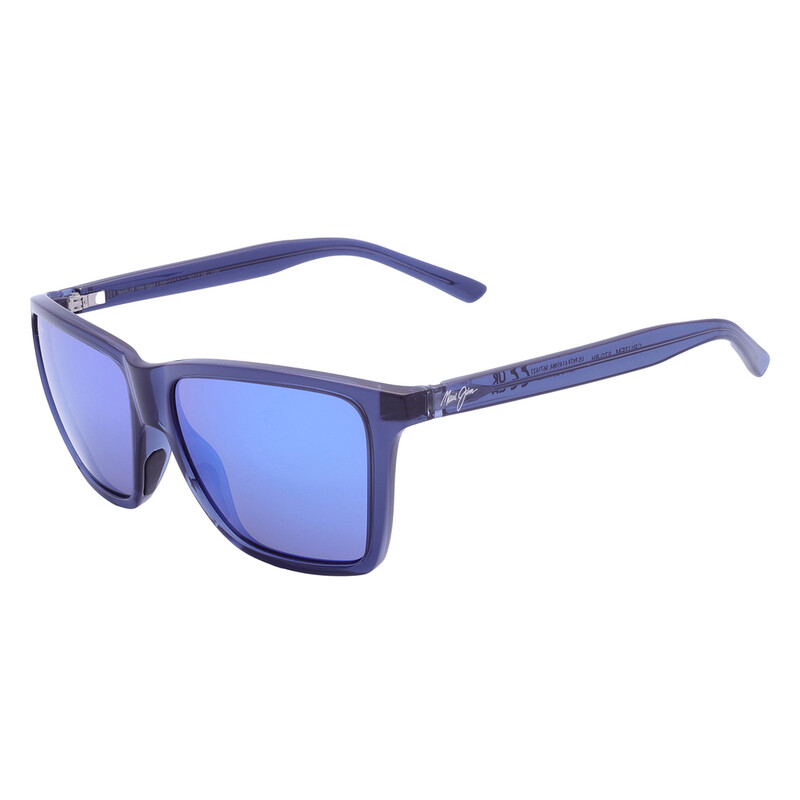 Maui Jim Cruzem Blue Hawaii Rectangular Unisex Sunglasses B864-03