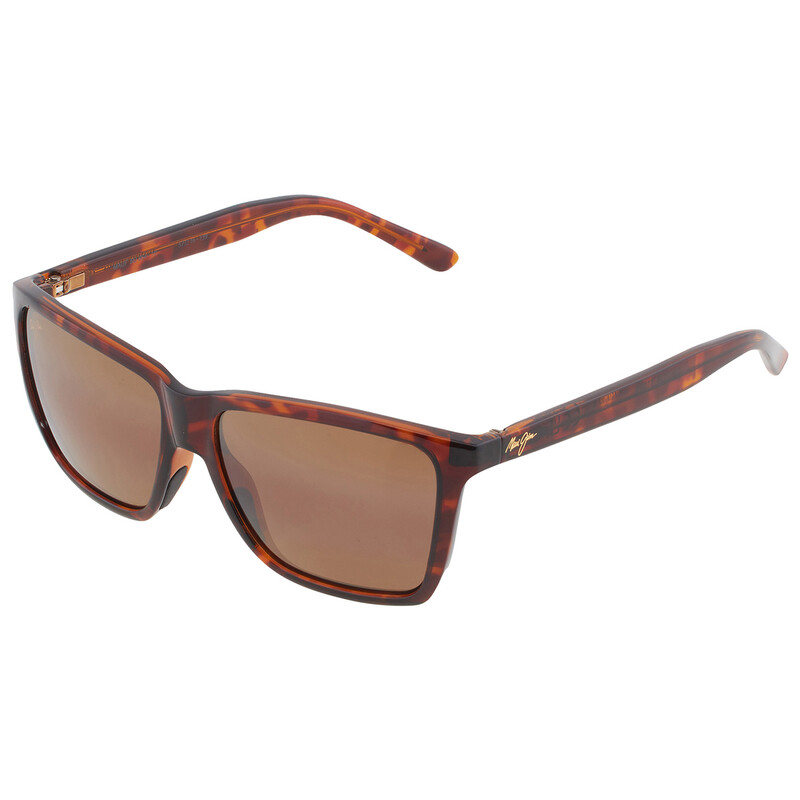 Maui Jim Cruzem HCL Bronze Rectangular Unisex Sunglasses H864-10