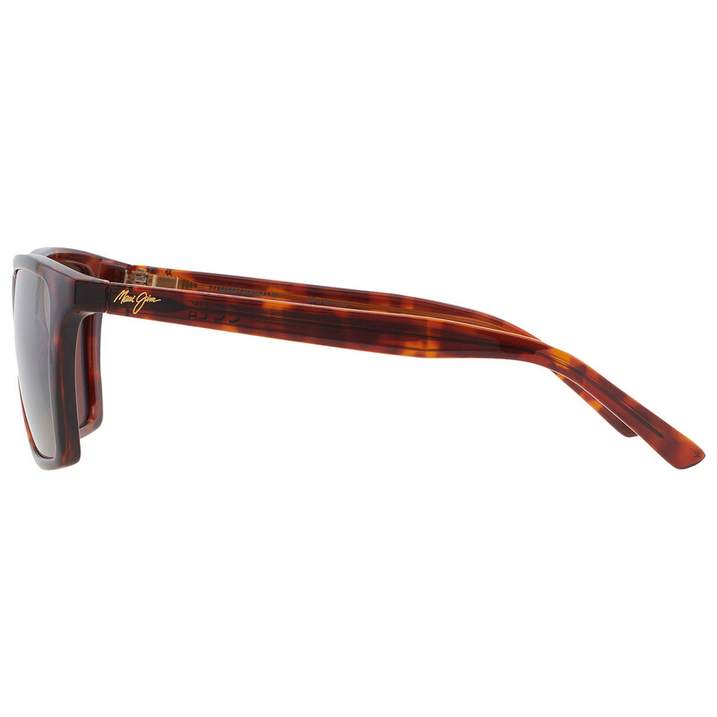 Maui Jim Cruzem HCL Bronze Rectangular Unisex Sunglasses H864-10