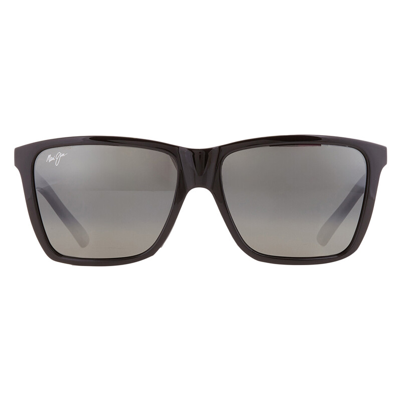 Maui Jim Cruzem Neutral Grey Rectangular Unisex Sunglasses 864-02