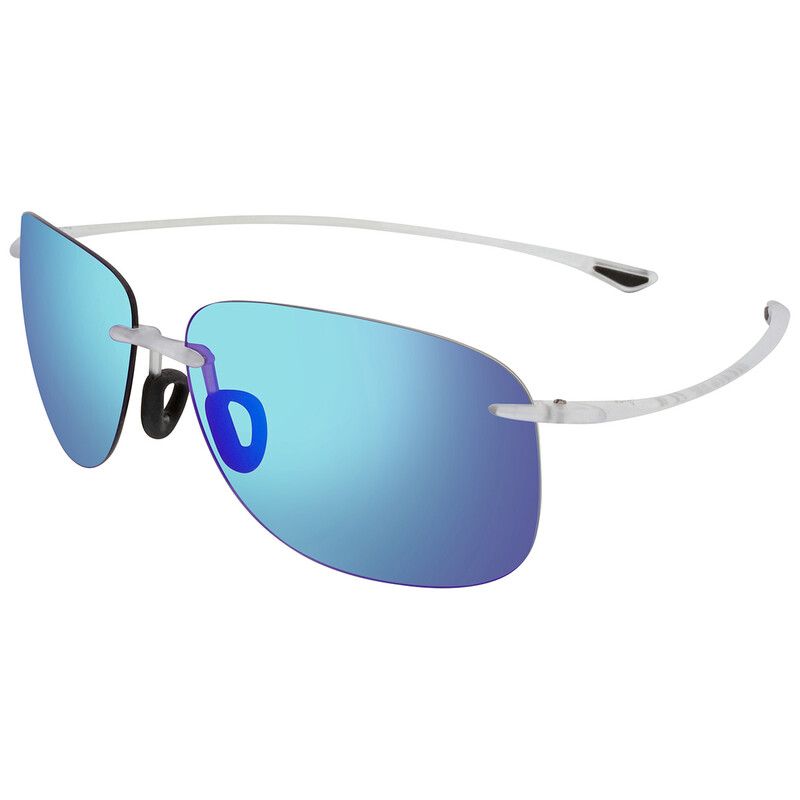 Maui Jim Hikina Blue Hawaii Wrap Men's Sunglasses B445-05CM 62