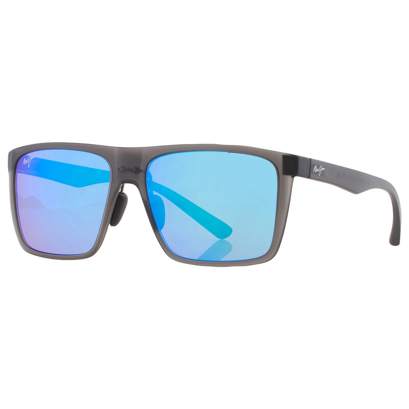 Maui Jim Honokalani Blue Hawaii Rectangular Men's Sunglasses B455