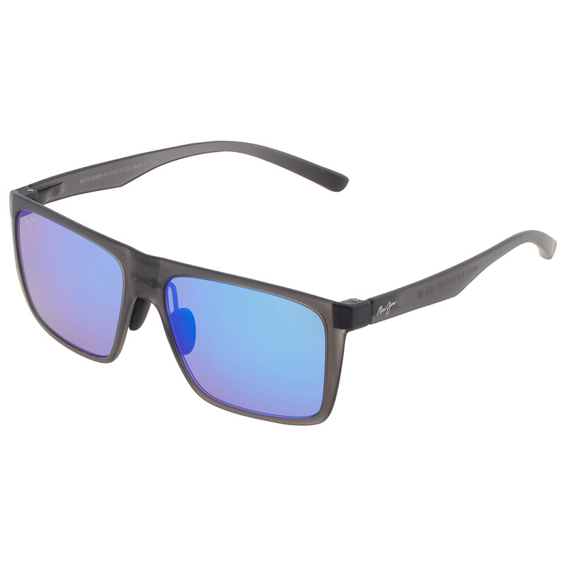 Maui Jim Honokalani Blue Hawaii Rectangular Men's Sunglasses B455
