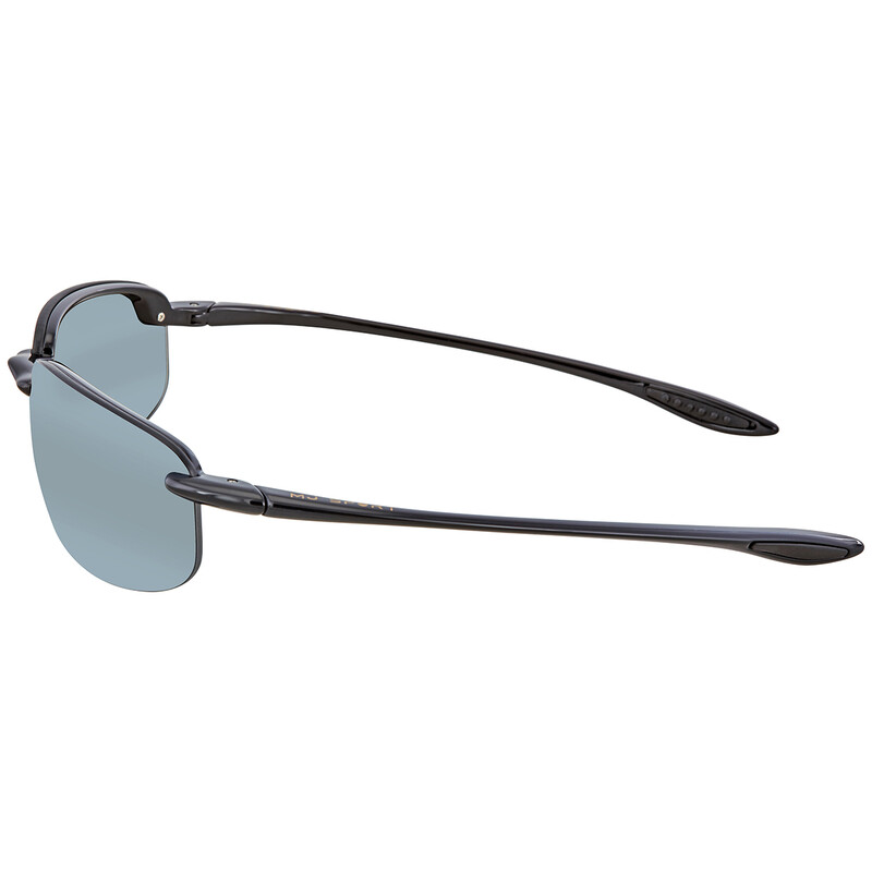 Maui Jim Ho'okipa Grey Oval Men's Sunglasses 407-02 64