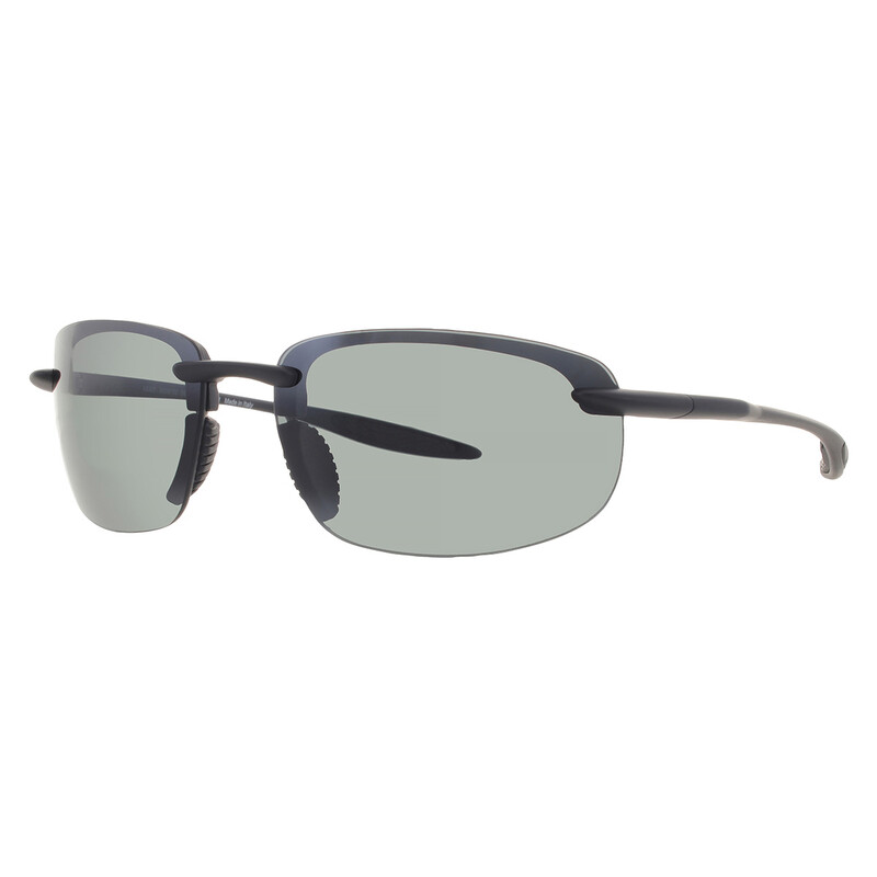 Maui Jim Hookipa Ultra Neutral Grey Wrap Men's Sunglasses 676-02