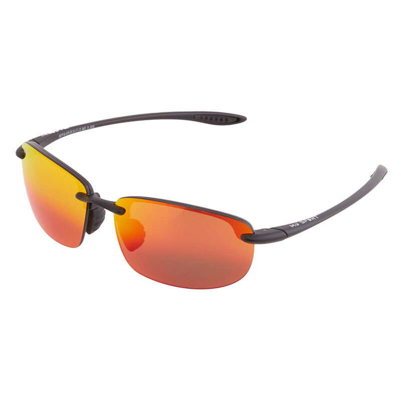 Maui Jim Ho'okipa Universal Fit Hawaii Lava Wrap Unisex Sunglasses