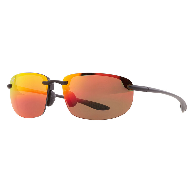 Maui Jim Ho'okipa Universal Fit Hawaii Lava Wrap Unisex Sunglasses