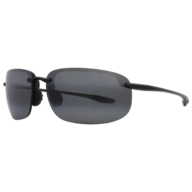 Maui Jim Ho'okipa XLarge Nuetral Grey Rectangular Men's Sunglasses