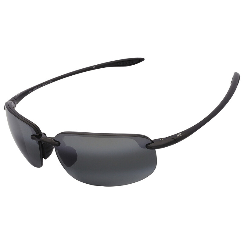 Maui Jim Ho'okipa XLarge Nuetral Grey Rectangular Men's Sunglasses