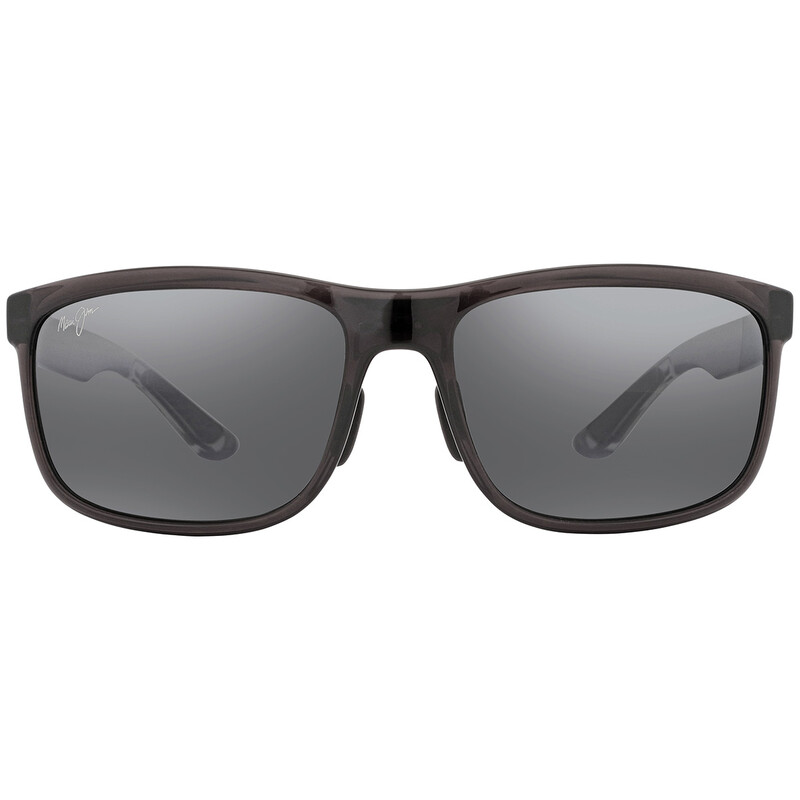 Maui Jim Huelo Neutral Grey Rectangular Unisex Sunglasses 449-11
