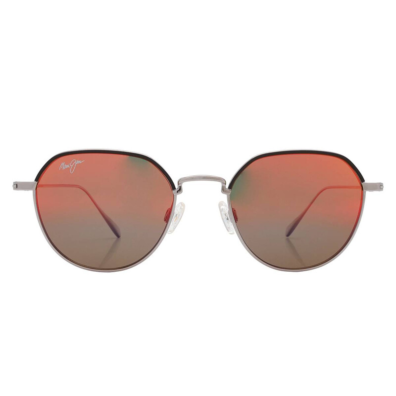 Maui Jim Island Eyes Hawaii Lava Oval Unisex Sunglasses RM859-02D