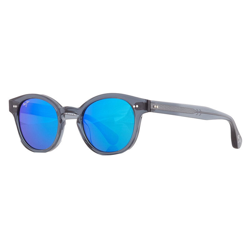 Maui Jim Joy Ride Blue Hawaii Oval Unisex Sunglasses B841-27G 49