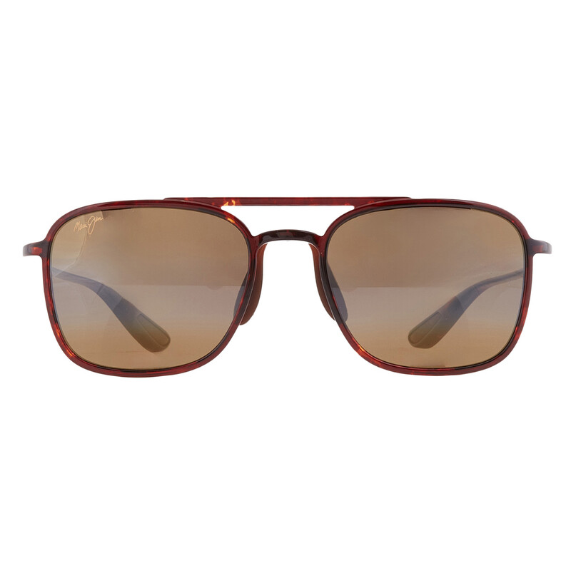 Maui Jim Keokea HCL Bronze Navigator Unisex Sunglasses H447-10 55
