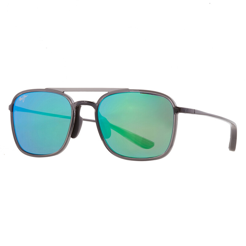 mowl★新型 サーベイランス★グリーン✕ブラック★バイメタル ジェラルミン Maui Jim Keokea MAUIGreen Navigator Unisex Sunglasses GM447-11 55
