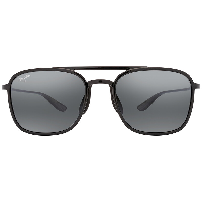 Maui Jim Keokea Neutral Grey Navigator Unisex Sunglasses 447-02 55