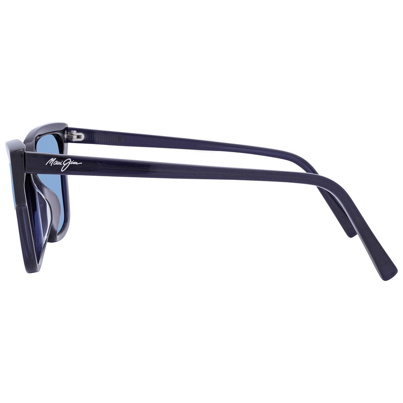 Maui Jim Kou Blue Hawaii Cat Eye Ladies Sunglasses B884-03 55