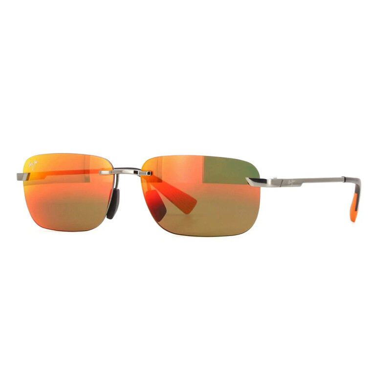 Maui Jim Lanakila Hawaii Lava Rectangular Men's Sunglasses RM624 Maui Jim Lanakila Hawaii Lava Rectangular Men's Sunglasses RM624