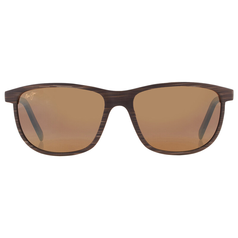 Maui Jim Lele Kawa HCL Bronze Rectangular Unisex Sunglasses H811