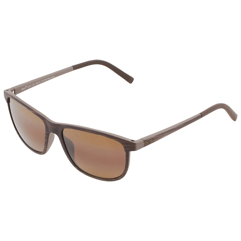 Maui Jim Lele Kawa HCL Bronze Rectangular Unisex Sunglasses H811