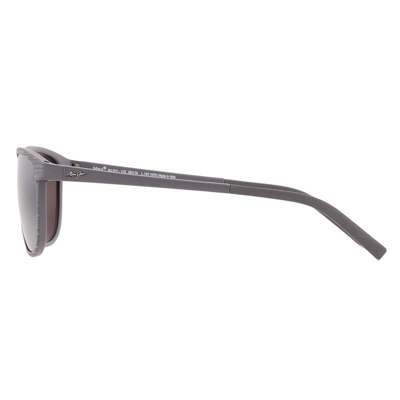 Maui Jim Lele Kawa Neutral Grey Rectangular Unisex Sunglasses 811
