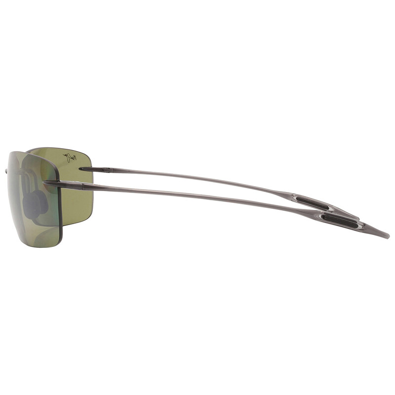Maui Jim Lighthouse Maui HT Rectangular Unisex Sunglasses HT423-11