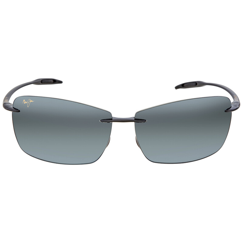 Maui Jim Lighthouse Nuetral Grey Rectangular Unisex Sunglasses 423