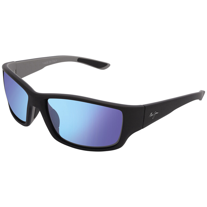 Maui Jim Local Kine Blue Hawaii Rectangular Men's Sunglasses B810