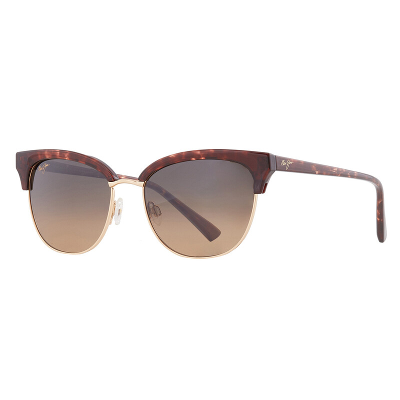 Maui Jim Lokelani HCL Bronze Cat Eye Sunglasses HS825-10 55