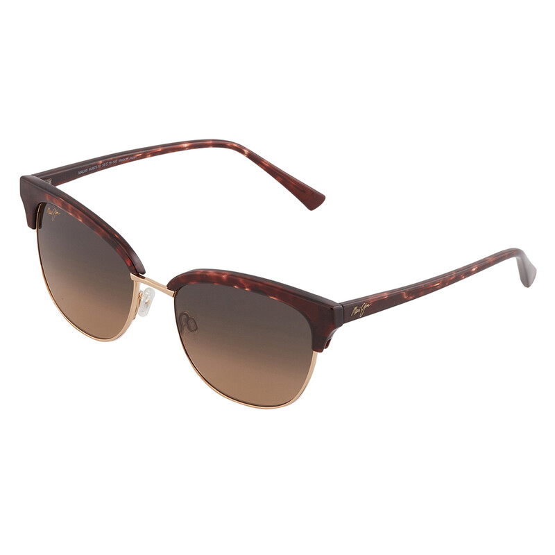 Maui Jim Lokelani HCL Bronze Cat Eye Sunglasses HS825-10 55