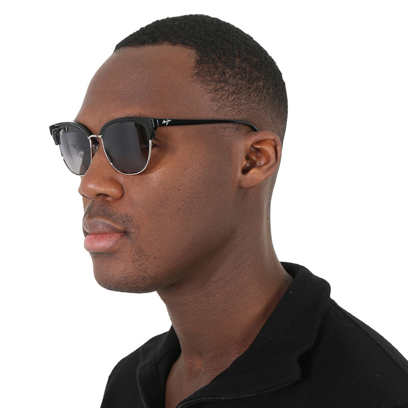Maui Jim Lokelani Neutral Grey Cat Eye Sunglasses GS825-02 55
