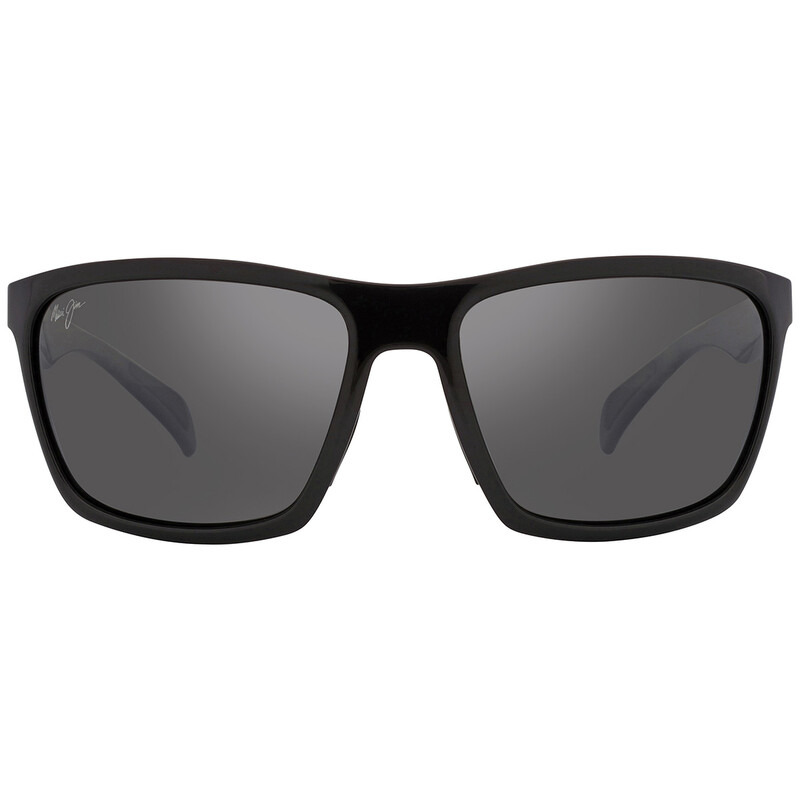 Maui Jim Makoa Neutral Grey Wrap Unisex Sunglasses 804-02 59