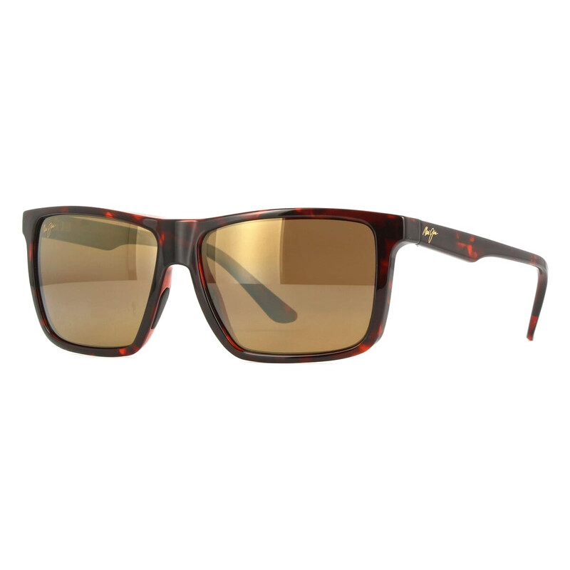 Maui Jim Mamalu Bay HCL Bronze Rectangular Unisex Sunglasses H610