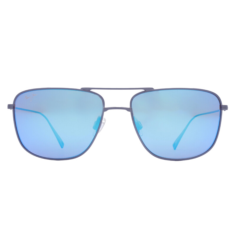 Maui Jim Mikioi Blue Hawaii Navigator Unisex Sunglasses B887-03 54