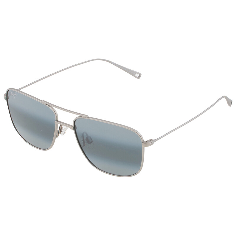 Maui Jim Mikioi Neutral Grey Navigator Titanium Men's Sunglasses