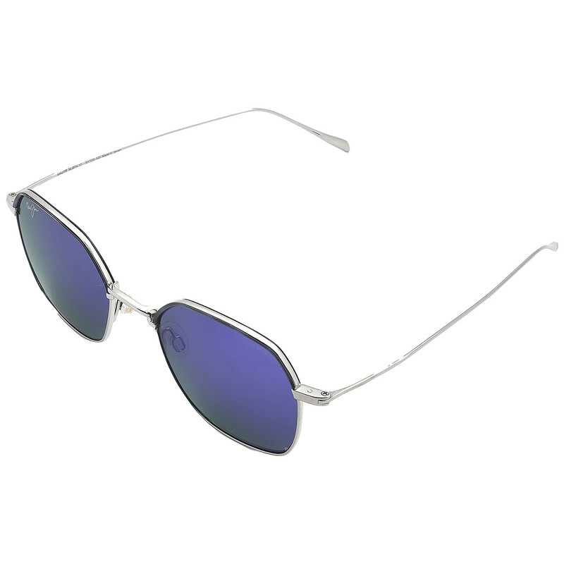 Maui Jim Moon Doggy Blue Hawaii Geometric Unisex Sunglasses B874