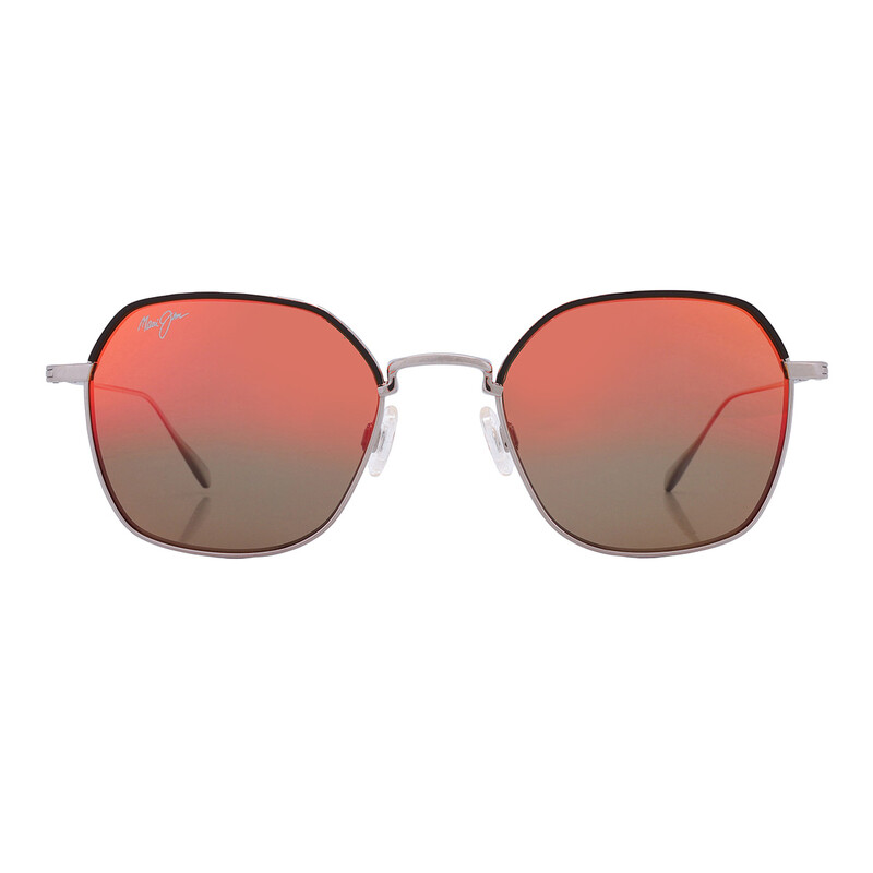 Maui Jim Moon Doggy Hawaii Lava Oval Unisex Sunglasses RM874-02D