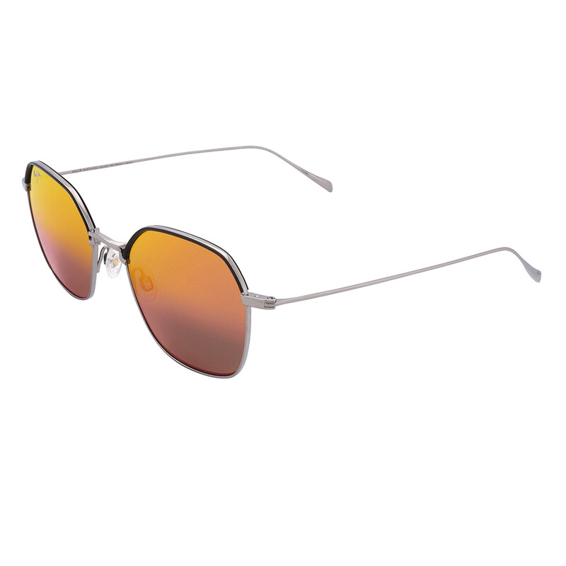 Maui Jim Moon Doggy Hawaii Lava Oval Unisex Sunglasses RM874-02D