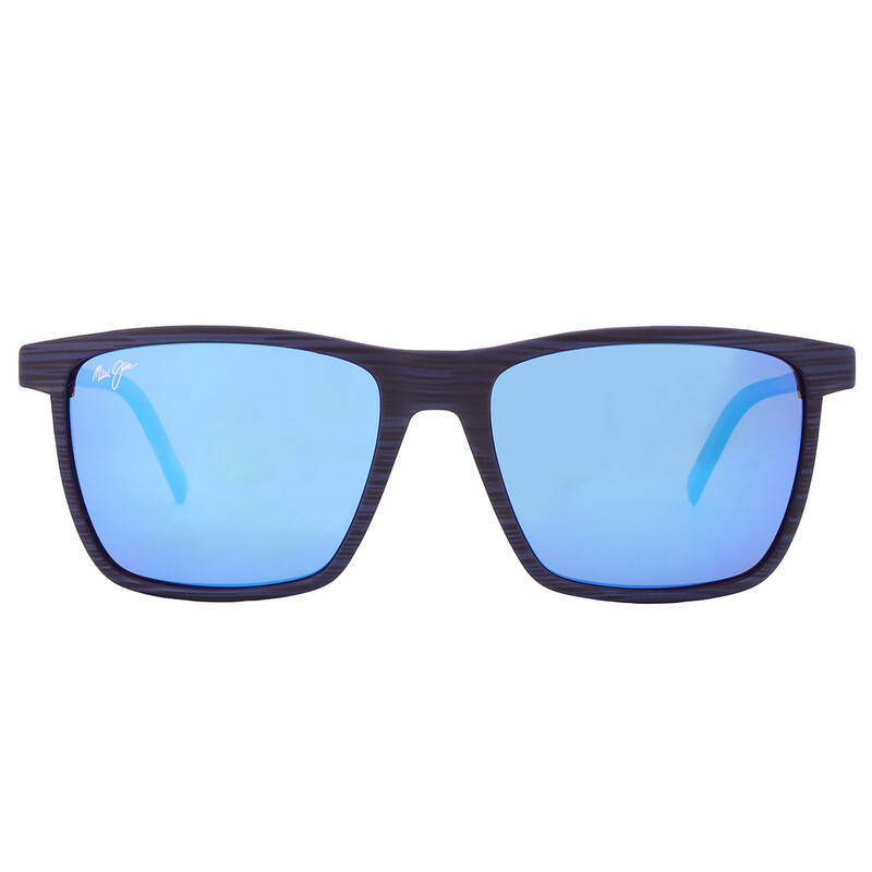 Maui Jim One Way Blue Hawaii Rectangular Men's Sunglasses B875-03