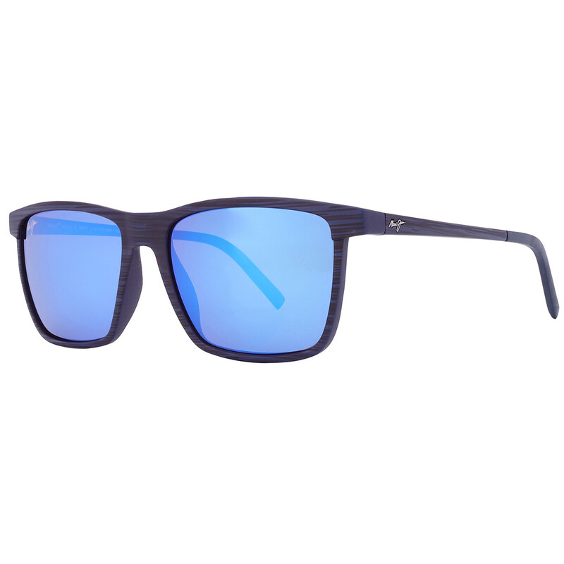 Maui Jim One Way Blue Hawaii Rectangular Men's Sunglasses B875-03