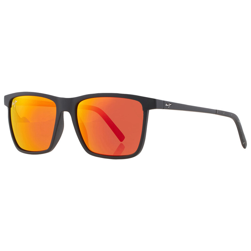 Maui Jim One Way Hawaii Lava Rectangular Unisex Sunglasses RM875