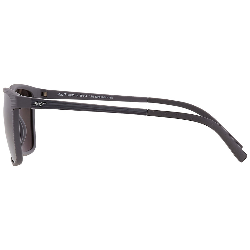 Maui Jim One Way Neitral Grey Square Men's Sunglasses 875-14 55