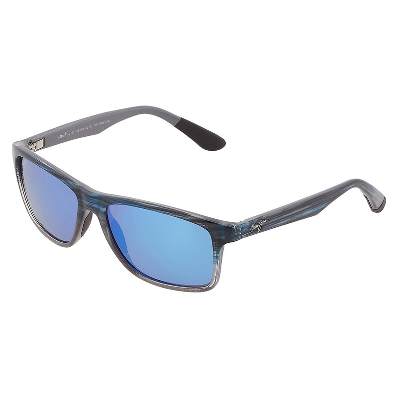 Maui Jim Onshore Blue Hawaii Rectangular Men's Sunglasses B798-03S