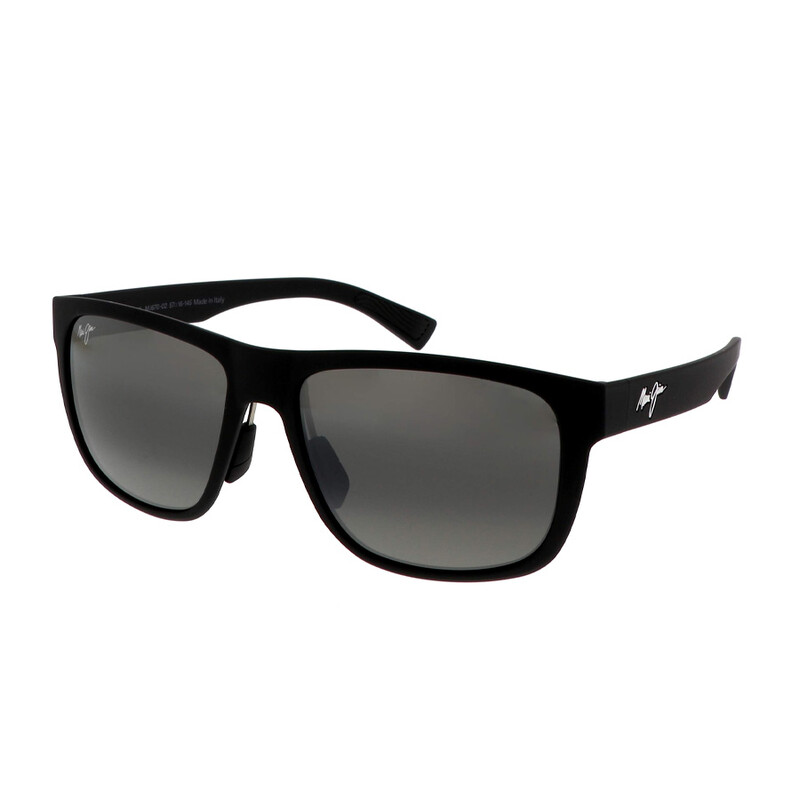 Maui Jim Puakea Neutral Grey Rectangular Men's Sunglasses 670-02