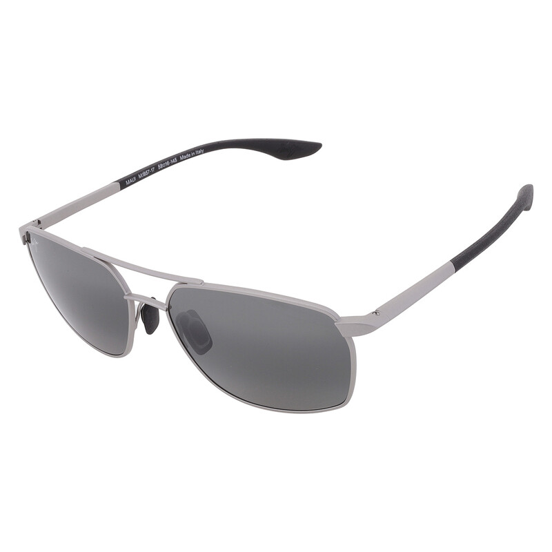 Maui Jim Puu Kukui Neutral Grey Navigator Sunglasses 857-17 58