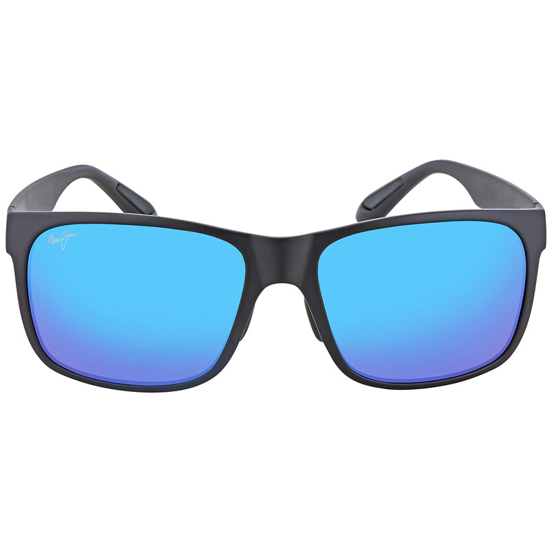Maui Jim Red Sands Blue Hawaii Square Men's Sunglasses B432-2M 59