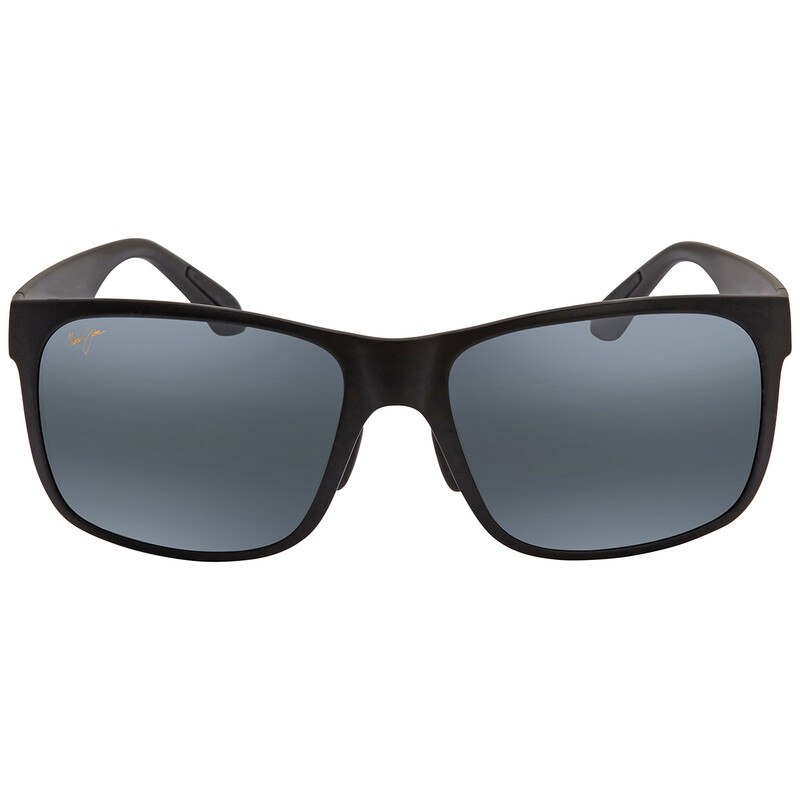 Maui Jim Red Sands Polarized Grey Square Men's Sunglasses 432-2M Maui Jim Red Sands Polarized Grey Square Men's Sunglasses 432-2M