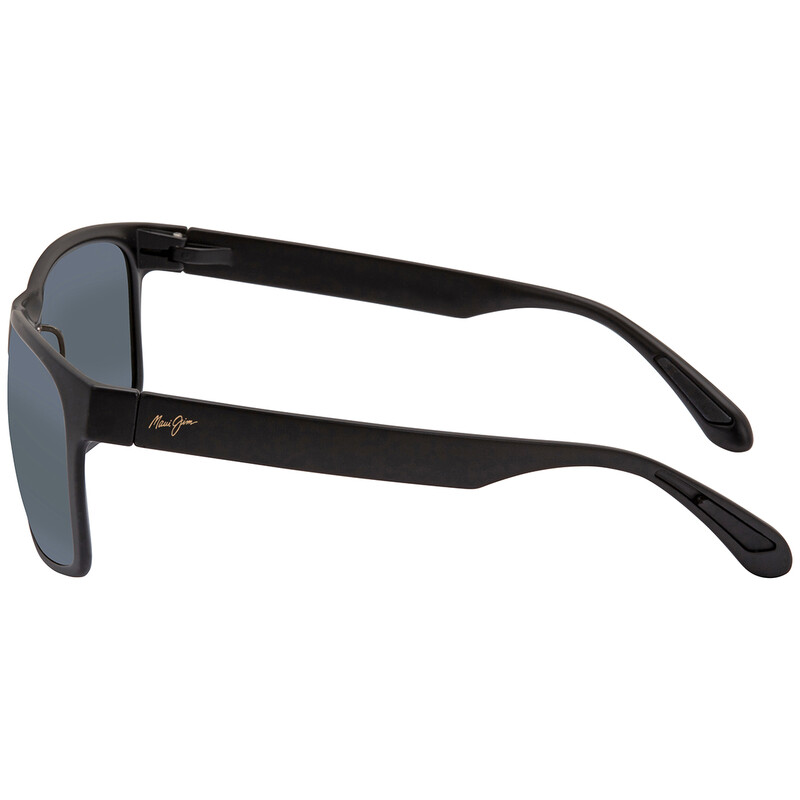 Maui Jim Red Sands Polarized Grey Square Men's Sunglasses 432-2M