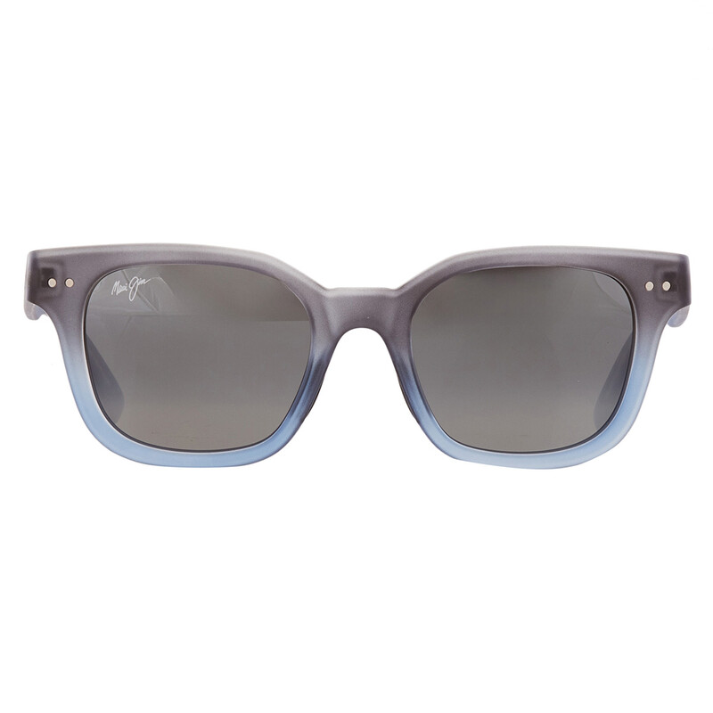 Maui Jim Shore Break Neutral Grey Square Unisex Sunglasses 822-06M